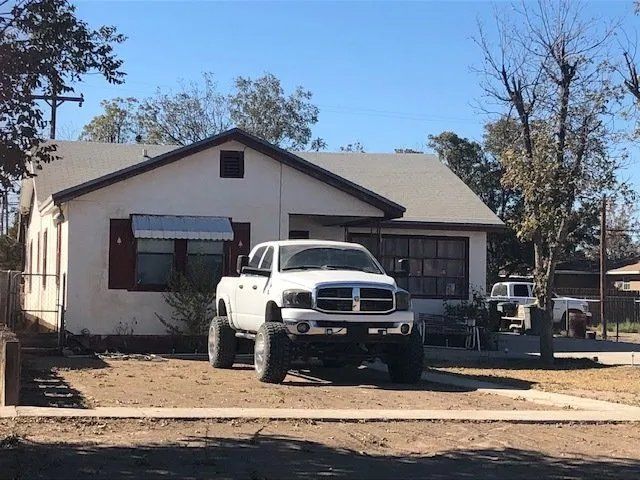 Residential House With Old Roof