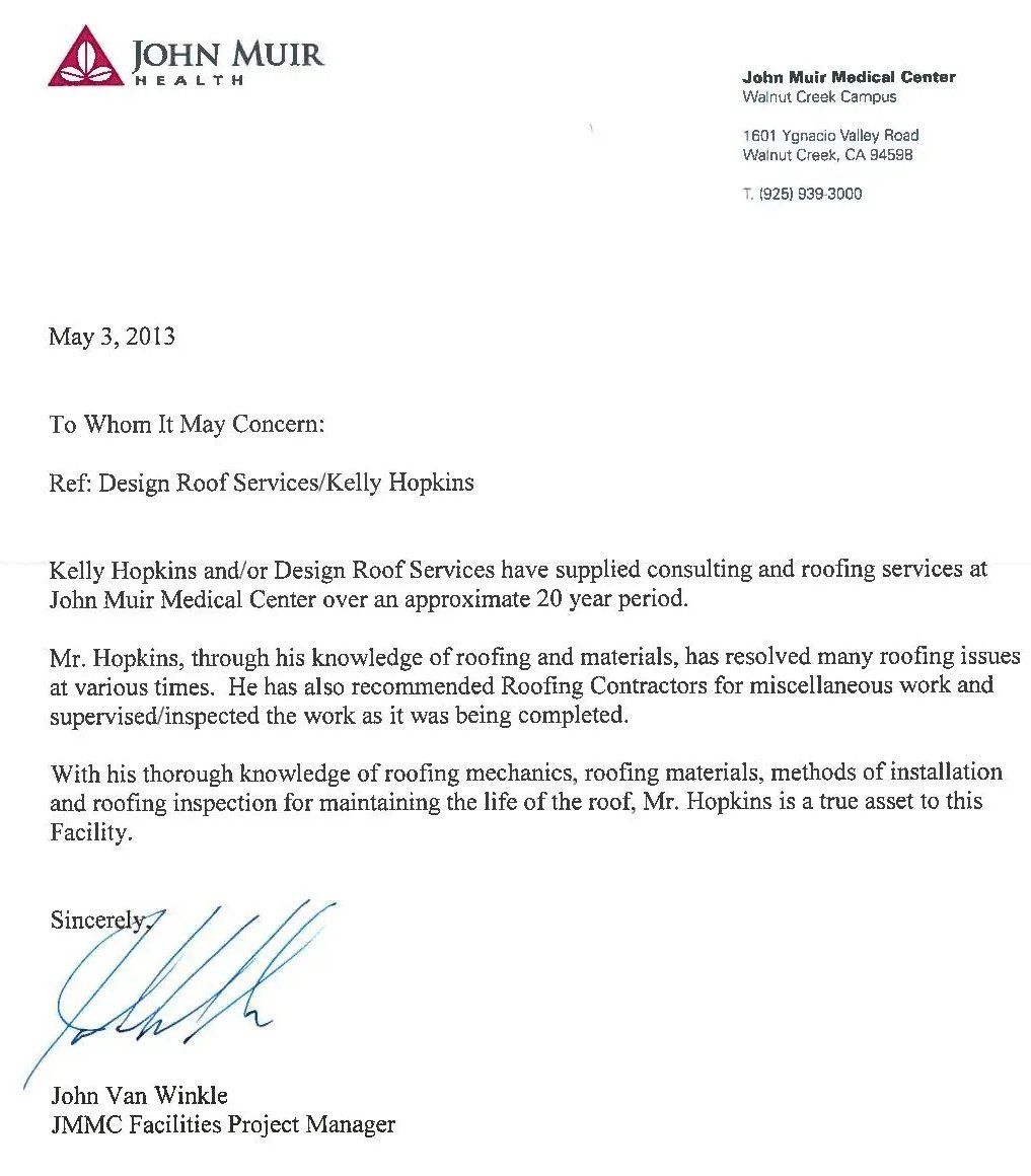 Testimonials From John Muir Medical Center